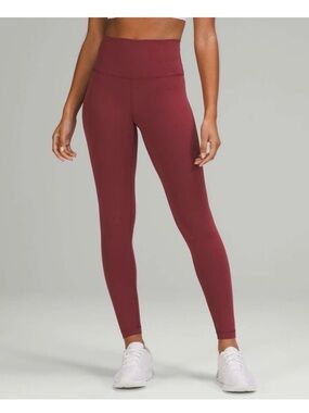 Lululemon Wunder Under High-Rise Tight 28" Full-On Luxtreme Mulled Wine